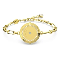Zodiac bracelet, Libra, Gold tone, Gold-tone plated by SWAROVSKI