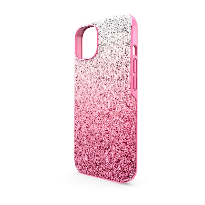High smartphone case, Colour gradient, iPhone® 14, Pink by SWAROVSKI