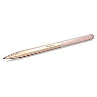 Crystalline ballpoint pen, Octagon shape, Rose gold tone, Rose gold-tone plated by SWAROVSKI