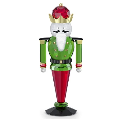 Holiday Cheers Nutcracker, Green by SWAROVSKI