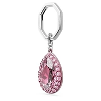 Key ring, Pear cut, Pink by SWAROVSKI