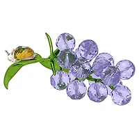 Idyllia Snail and Blueberries by SWAROVSKI