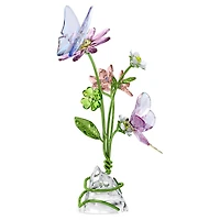 Idyllia Butterfly and Flowers by SWAROVSKI