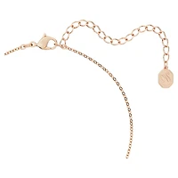 Originally pendant, Crystal pearl, White, Rose gold-tone plated by SWAROVSKI