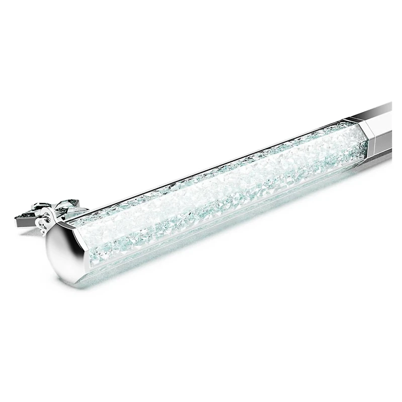 Crystalline ballpoint pen, Star, Blue, Chrome plated by SWAROVSKI