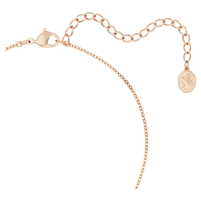 Originally set, Crystal pearl, White, Rose gold-tone plated by SWAROVSKI