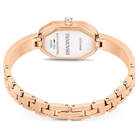Dextera bangle watch, Swiss Made, Metal bracelet, Gold tone