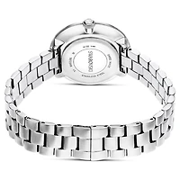 Certa watch, Swiss Made, Metal bracelet, Silver tone, Stainless Steel by SWAROVSKI