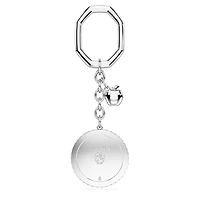 I LOVE NY key ring, Red, Rhodium plated by SWAROVSKI