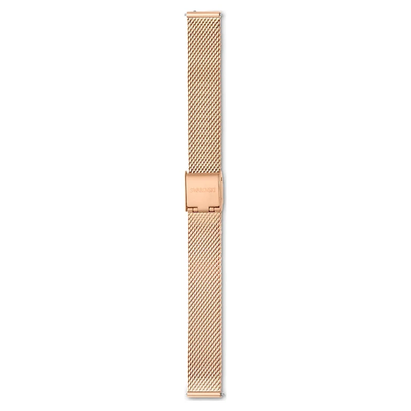 Watch strap, 13 mm (0.51") width, Metal, Gold tone