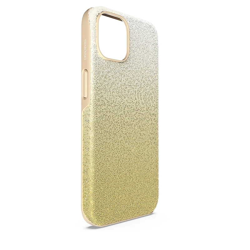 High smartphone case, Colour gradient, iPhone® 14, Gold tone by SWAROVSKI