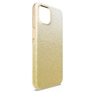 High smartphone case, Colour gradient, iPhone® 14, Gold tone by SWAROVSKI