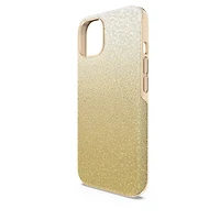 High smartphone case, Colour gradient, iPhone® 14, Gold tone by SWAROVSKI
