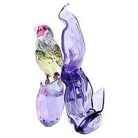 Idyllia Gouldian Finch and Orchid by SWAROVSKI