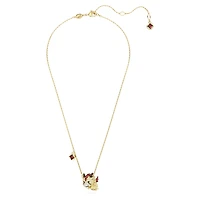 Chinese Zodiac pendant, Dragon, Yellow, Gold-tone plated by SWAROVSKI