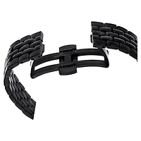 Octea moon watch, Swiss Made, Moon, Metal bracelet, Black, Black finish by SWAROVSKI