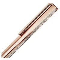 Shimmer ballpoint pen, Rose gold tone, Rose gold-tone finish by SWAROVSKI