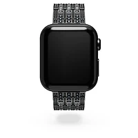 Princess strap, For Apple Watch® 40 mm & 41mm, Black finish by SWAROVSKI