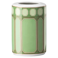 Signum vase, Porcelain, Small, Green by SWAROVSKI