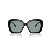 Sunglasses, Oversized, Square shape, SK6001, Black by SWAROVSKI