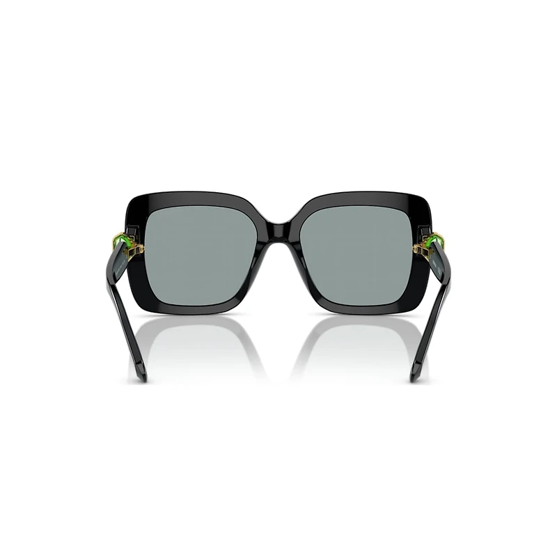 Sunglasses, Oversized, Square shape, SK6001, Black by SWAROVSKI