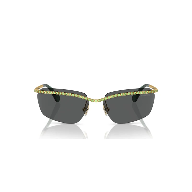 Sunglasses, Rectangular shape, SK7001, Black by SWAROVSKI