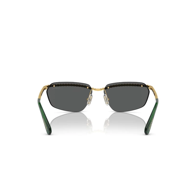 Sunglasses, Rectangular shape, SK7001, Black by SWAROVSKI