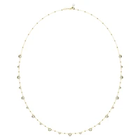 Imber strandage, Round cut, White, Gold-tone plated by SWAROVSKI