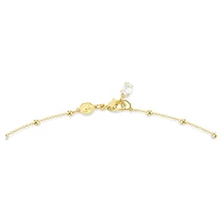 Imber strandage, Round cut, White, Gold-tone plated by SWAROVSKI