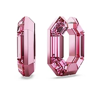 Lucent hoop earrings, Octagon shape, Small