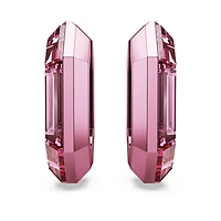 Lucent hoop earrings, Octagon shape, Small