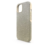 High smartphone case, Colour gradient, iPhone® 15, Gold tone by SWAROVSKI