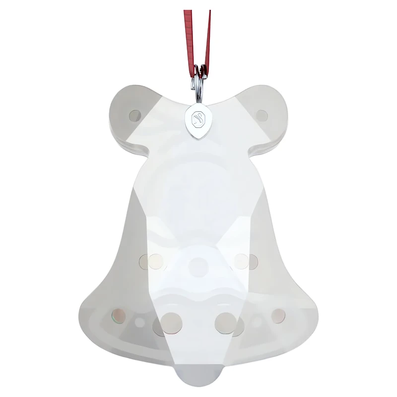 Holiday Cheers Gingerbread Bell Ornament by SWAROVSKI