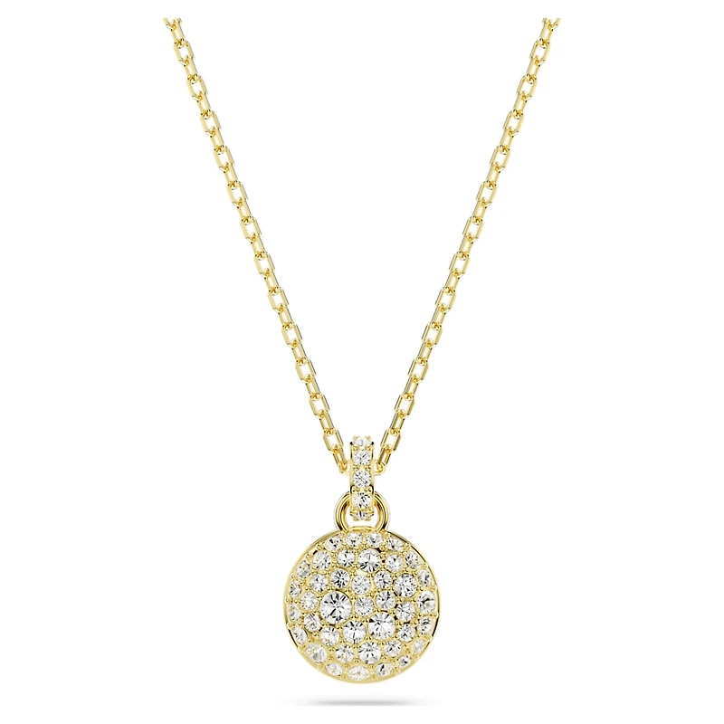 Sublima pendant, White, Gold-tone plated by SWAROVSKI