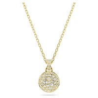 Sublima pendant, White, Gold-tone plated by SWAROVSKI