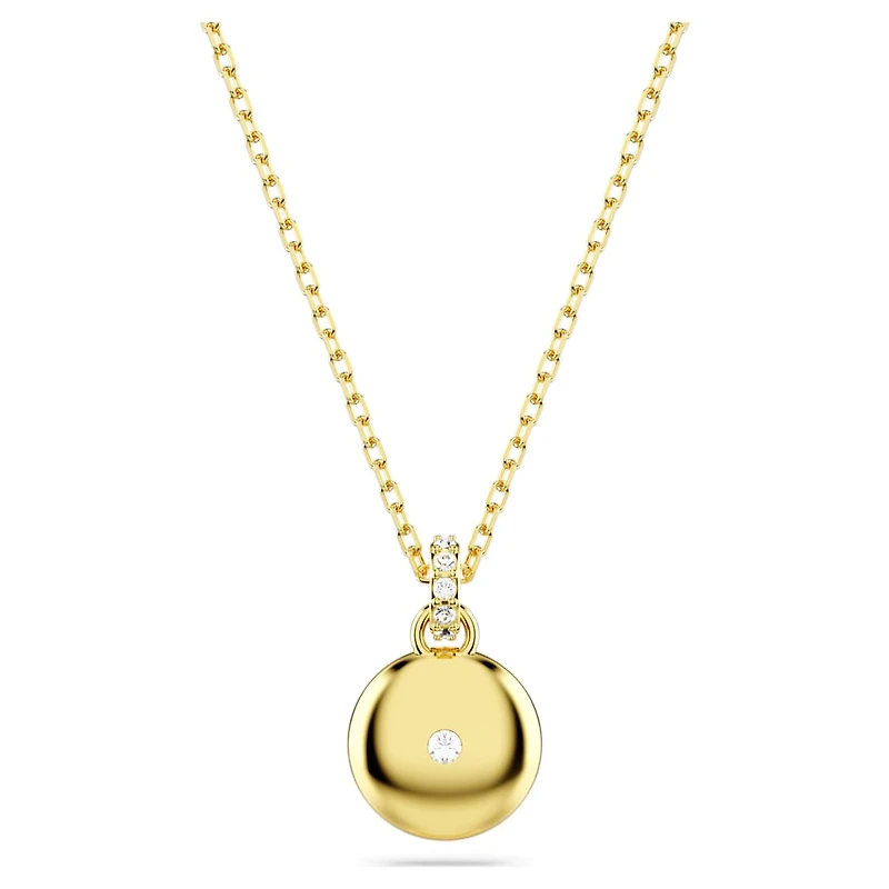 Sublima pendant, White, Gold-tone plated by SWAROVSKI