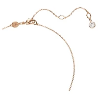 Meteora set, White, Rose gold-tone plated by SWAROVSKI