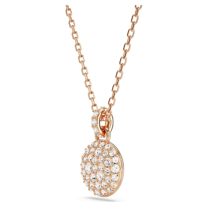 Meteora set, White, Rose gold-tone plated by SWAROVSKI