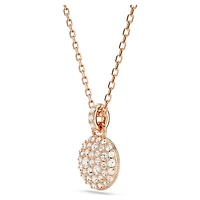 Meteora set, White, Rose gold-tone plated by SWAROVSKI