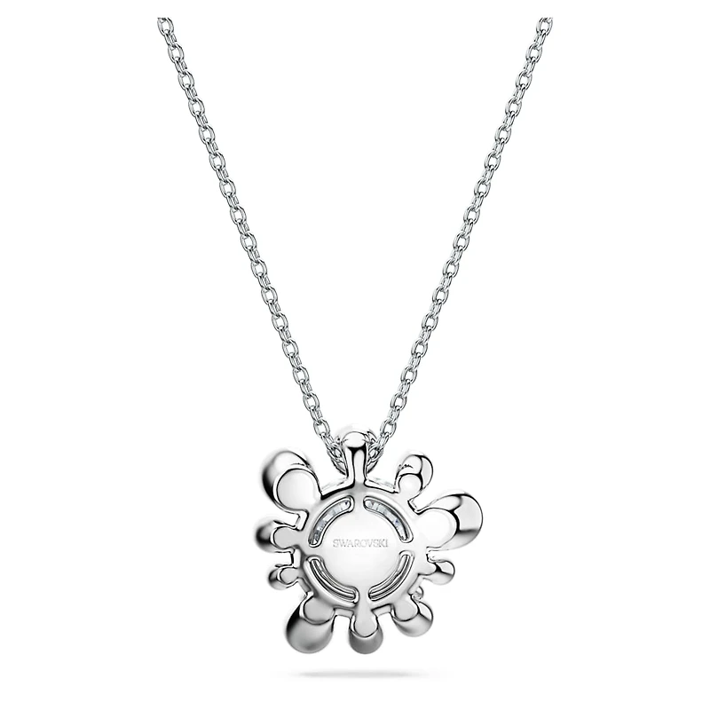 Galaxy pendant, Lab-grown diamonds 2 ct tw, Round shape, 14K white gold by SWAROVSKI