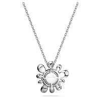 Galaxy pendant, Lab-grown diamonds 2 ct tw, Round shape, 14K white gold by SWAROVSKI