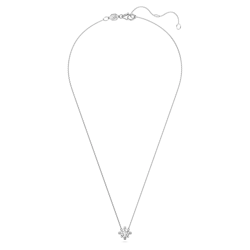Galaxy pendant, Lab-grown diamonds 1.05 ct tw, Round shape, 14K white gold by SWAROVSKI