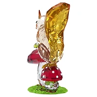 Idyllia Squirrel and Mushrooms by SWAROVSKI
