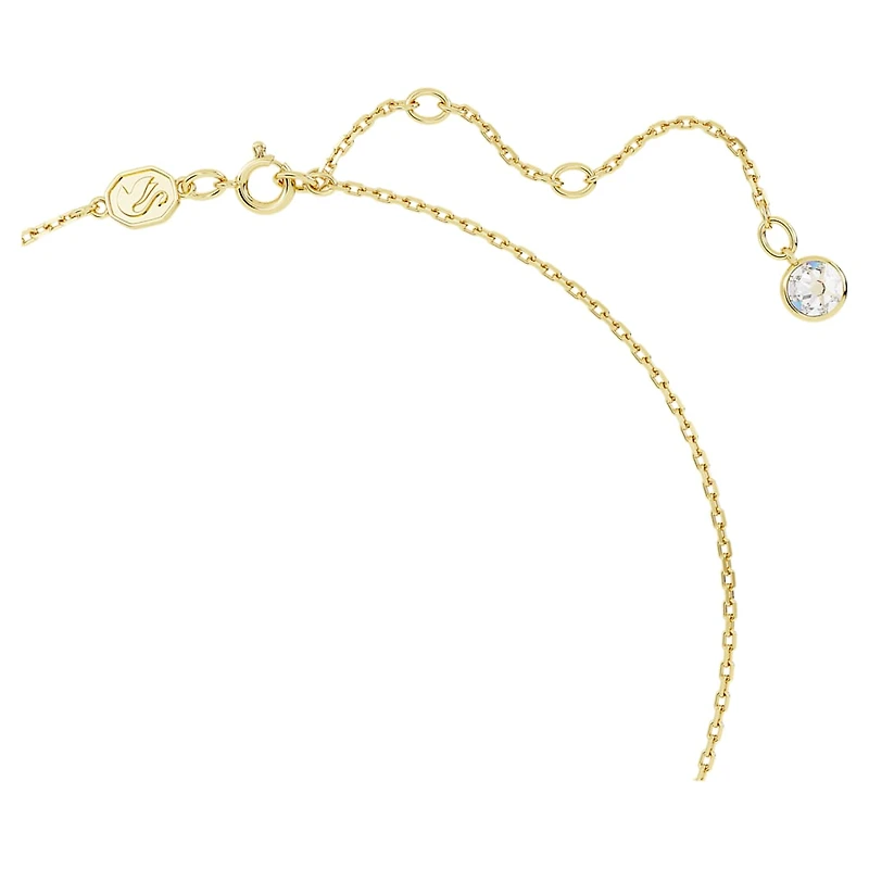 Chroma set, Mixed cuts, Green, Gold-tone plated by SWAROVSKI