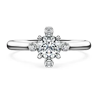 Galaxy ring, Lab-grown diamonds ct tw, Round shape