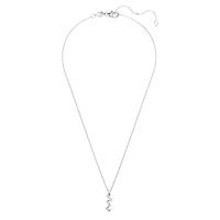 Galaxy pendant, Lab-grown diamonds 0.9 ct tw, Mixed shapes, 14K white gold by SWAROVSKI