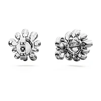 Galaxy stud earrings, Lab-grown diamonds 2.3 ct tw, Round shape, 14K white gold by SWAROVSKI