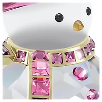 Holiday Cheers dulcis Snowman, Pink by SWAROVSKI
