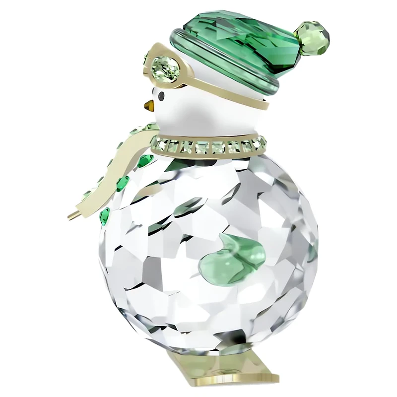 Holiday Cheers dulcis Snowman, Green by SWAROVSKI