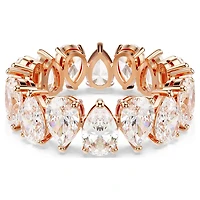 Matrix Vittore ring, Pear cut, White